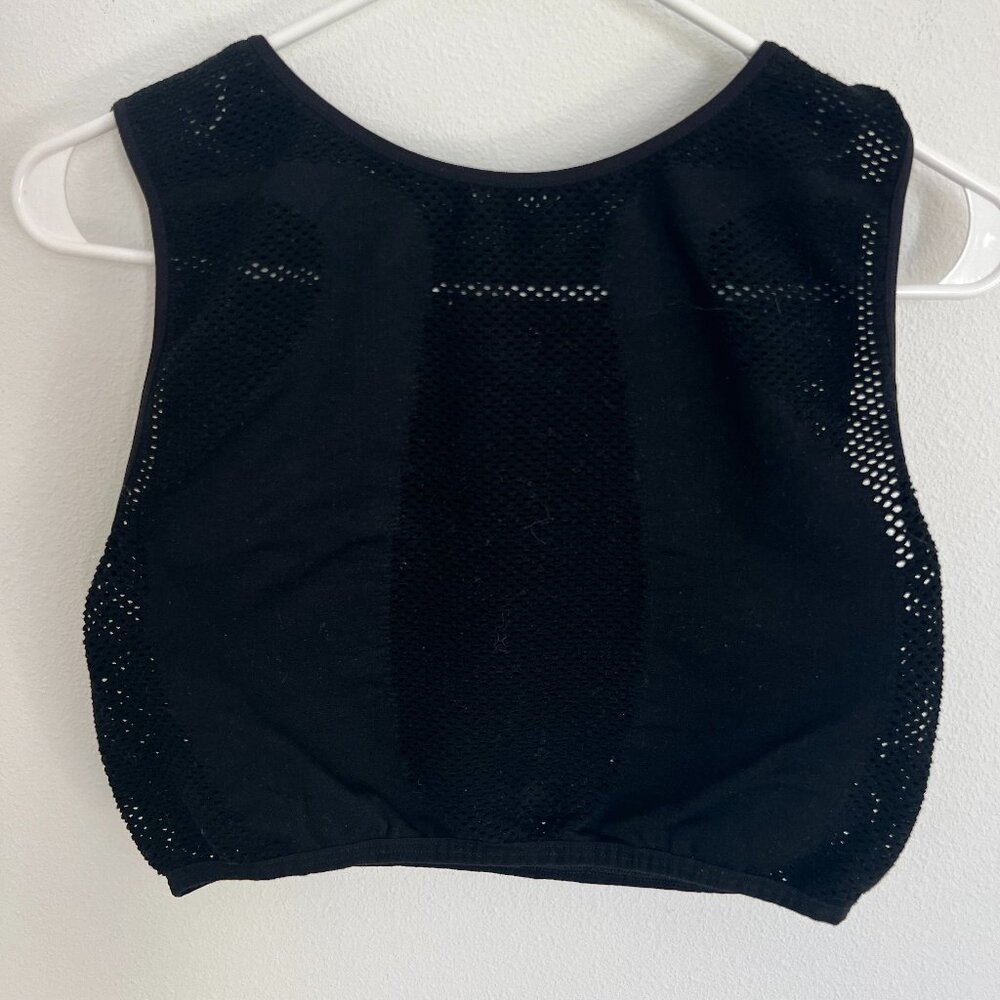 Out From Under Eyes On Me Seamless Mesh Top Black Size M Medium